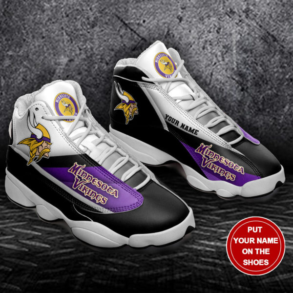 Tubopro Minnesota Vikings NFL AJ13 Sneakers Shoes For Men And Women