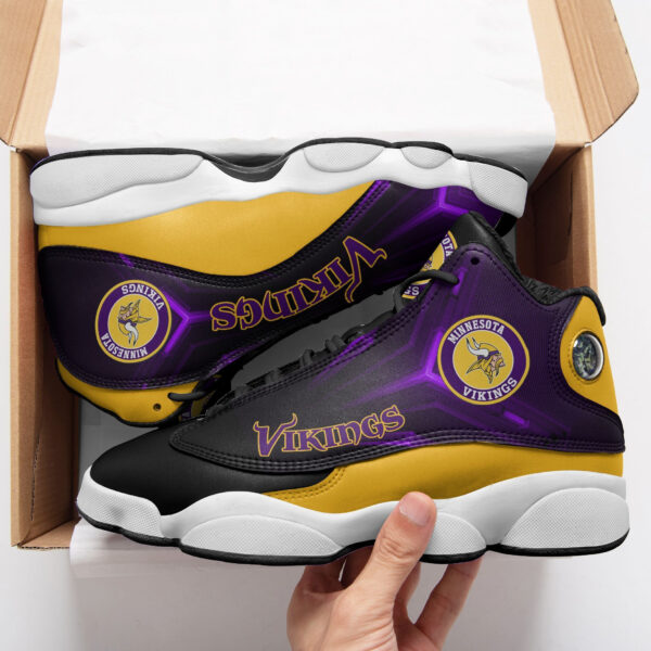 Tubopro Minnesota Vikings NFL AJ13 Sneakers Shoes For Men And Women
