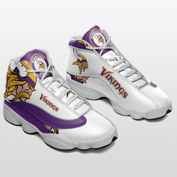 Tubopro Minnesota Vikings NFL AJ13 Sneakers Shoes For Men And Women