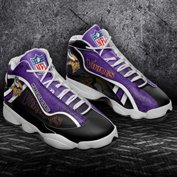 Tubopro Minnesota Vikings NFL AJ13 Sneakers Shoes For Men And Women