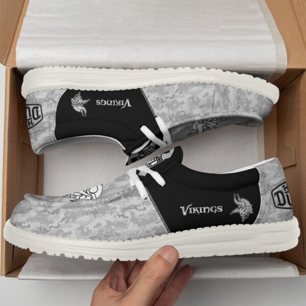 Tubopro Minnesota Vikings Personalized Hey Dude Shoes For Men And Women - Image 3
