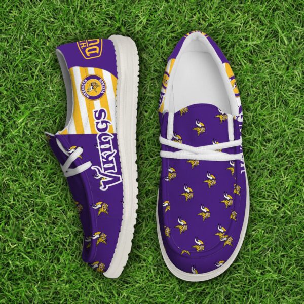 Tubopro Minnesota Vikings Personalized Hey Dude Shoes For Men And Women - Image 5