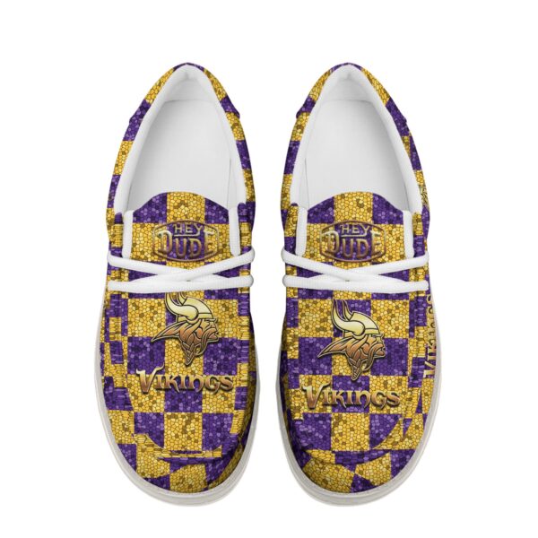 Tubopro Minnesota Vikings Personalized Hey Dude Shoes For Men And Women - Image 4