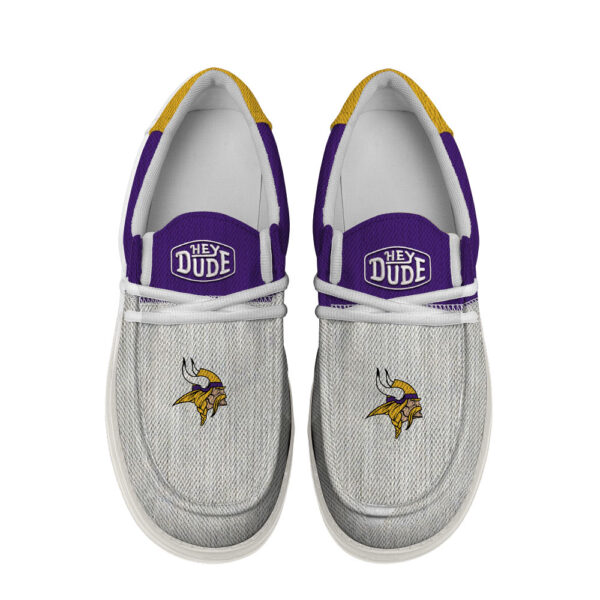 Tubopro Minnesota Vikings Personalized Hey Dude Shoes For Men And Women - Image 4