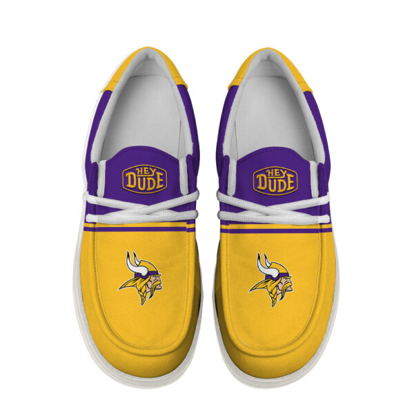 Tubopro Minnesota Vikings Personalized Hey Dude Shoes For Men And Women - Image 4