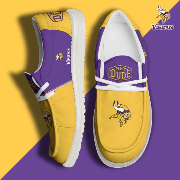 Tubopro Minnesota Vikings Personalized Hey Dude Shoes For Men And Women