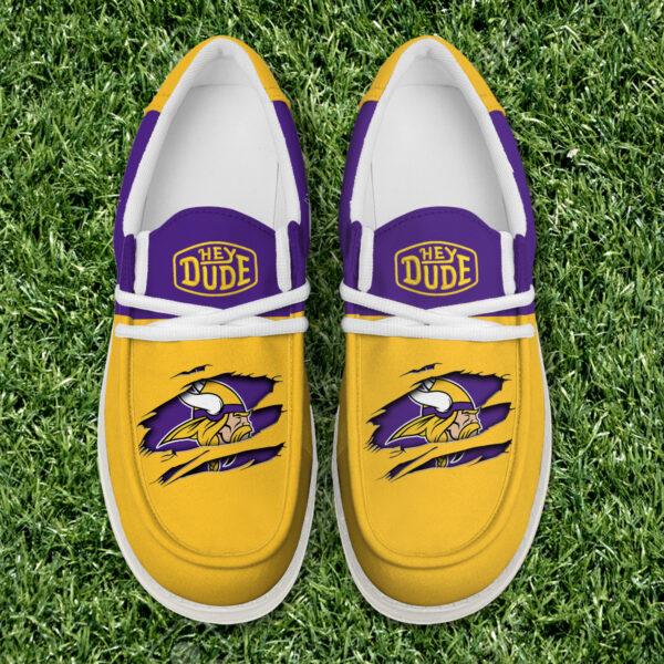 Tubopro Minnesota Vikings Personalized Hey Dude Shoes For Men And Women - Image 5
