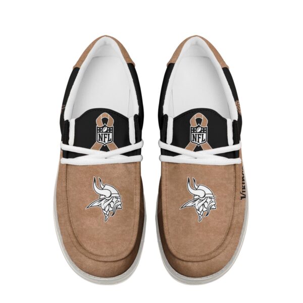 Tubopro Minnesota Vikings Personalized Hey Dude Shoes For Men And Women - Image 4