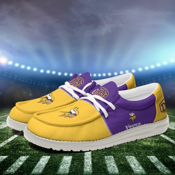 Tubopro Minnesota Vikings Personalized Hey Dude Shoes For Men And Women - Image 4