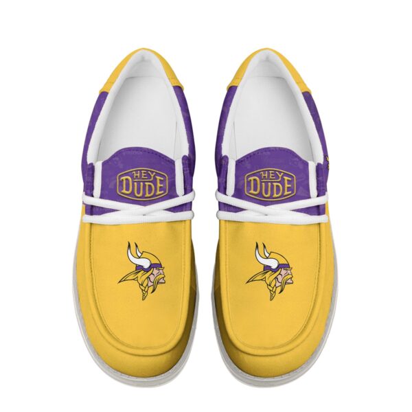Tubopro Minnesota Vikings Personalized Hey Dude Shoes For Men And Women - Image 4