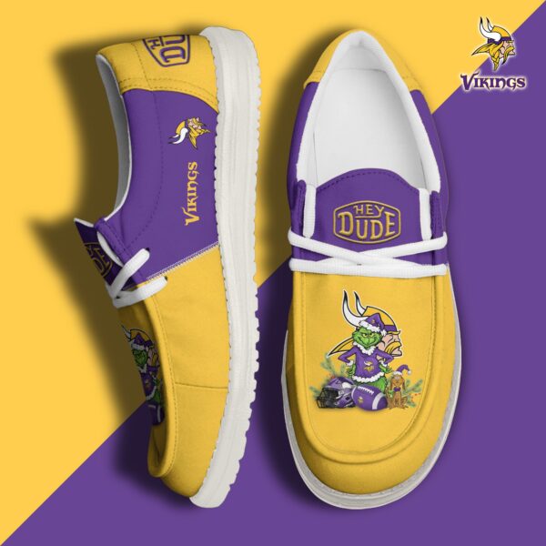 Tubopro Minnesota Vikings Personalized Hey Dude Shoes For Men And Women