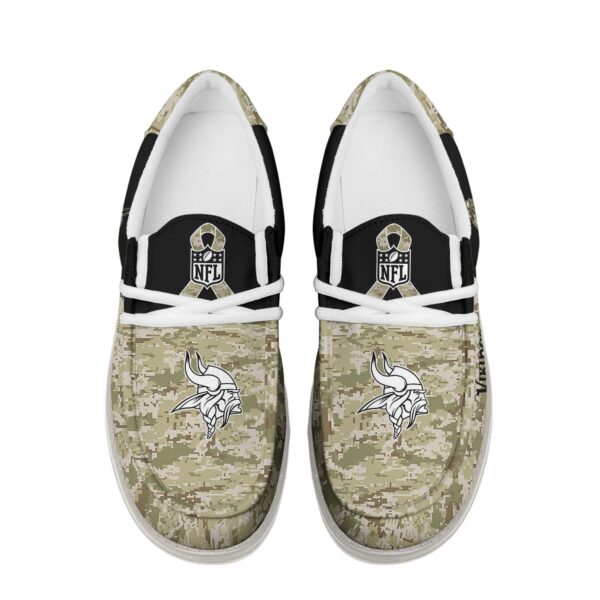 Tubopro Minnesota Vikings Personalized Hey Dude Shoes For Men And Women - Image 4