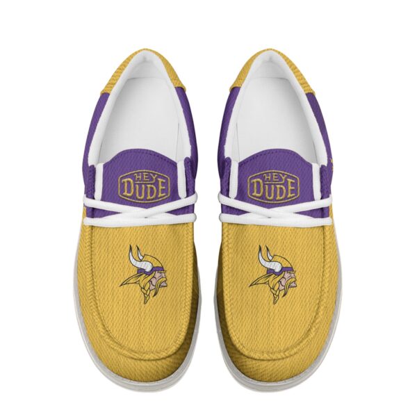 Tubopro Minnesota Vikings Personalized Hey Dude Shoes For Men And Women - Image 4