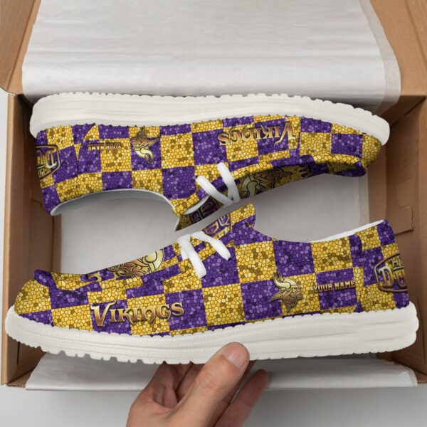 Tubopro Minnesota Vikings Personalized Hey Dude Shoes For Men And Women - Image 2