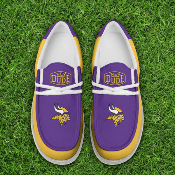 Tubopro Minnesota Vikings Personalized Hey Dude Shoes For Men And Women - Image 4