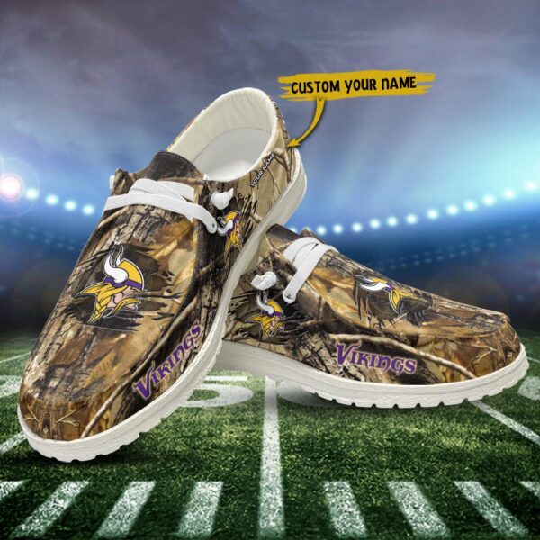 Tubopro Minnesota Vikings Personalized Hey Dude Shoes For Men And Women