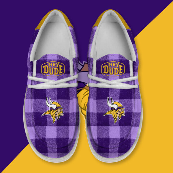 Tubopro Minnesota Vikings Personalized Hey Dude Shoes For Men And Women