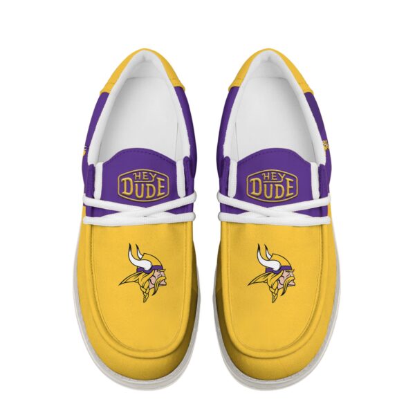 Tubopro Minnesota Vikings Personalized Hey Dude Shoes For Men And Women - Image 4