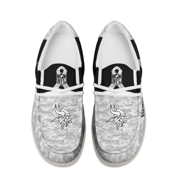 Tubopro Minnesota Vikings Personalized Hey Dude Shoes For Men And Women - Image 4
