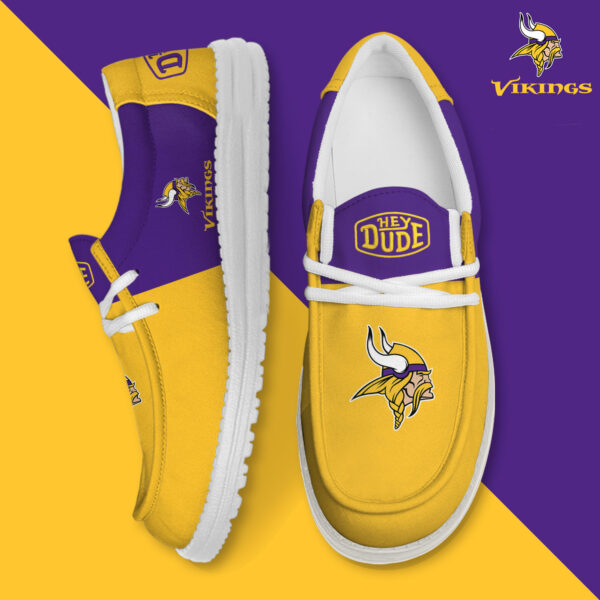 Tubopro Minnesota Vikings Personalized Hey Dude Shoes For Men And Women