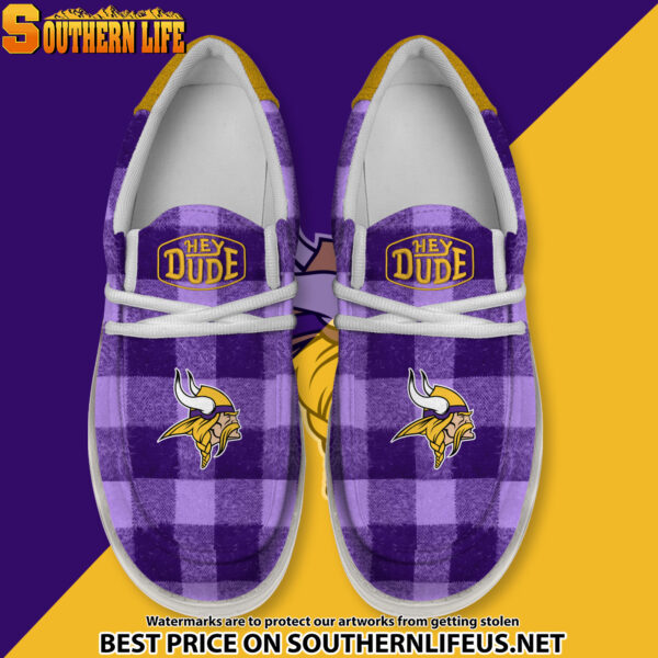 Tubopro Minnesota Vikings Personalized Hey Dude Shoes For Men And Women