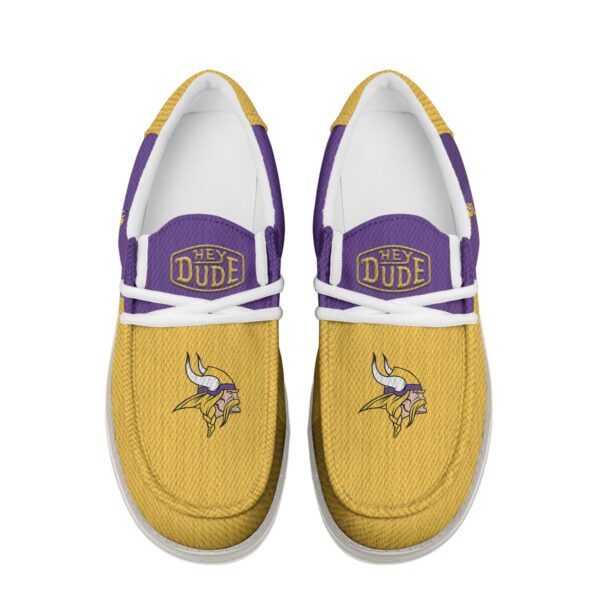 Tubopro Minnesota Vikings Personalized Hey Dude Shoes For Men And Women - Image 4