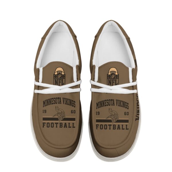 Tubopro Minnesota Vikings Personalized Hey Dude Shoes For Men And Women - Image 4