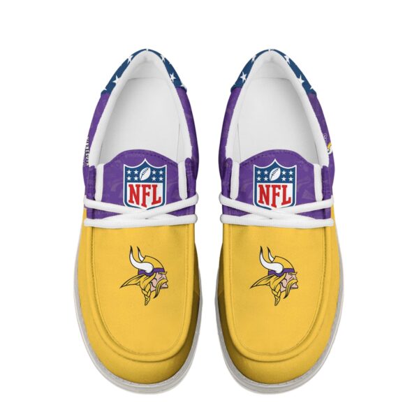 Tubopro Minnesota Vikings Personalized Hey Dude Shoes For Men And Women - Image 4