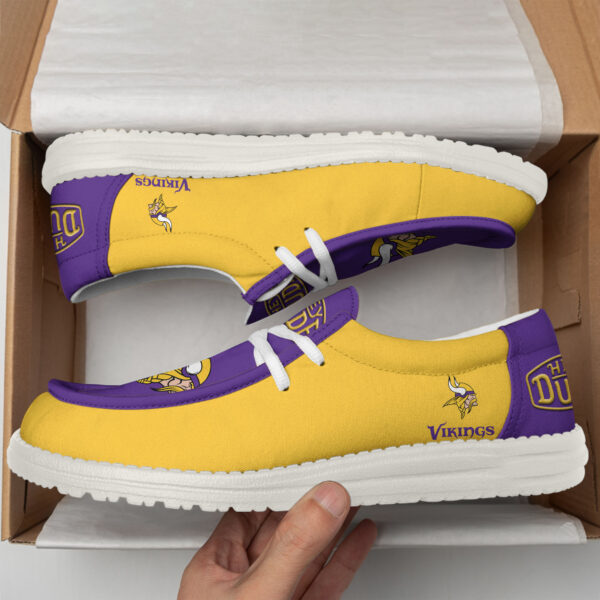 Tubopro Minnesota Vikings Personalized Hey Dude Shoes For Men And Women - Image 2