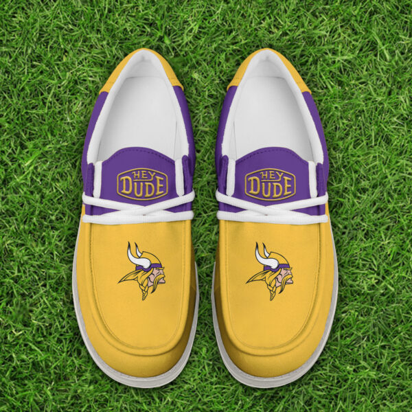 Tubopro Minnesota Vikings Personalized Hey Dude Shoes For Men And Women - Image 5