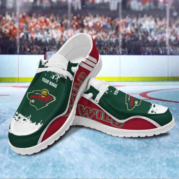 Tubopro Minnesota Wild Hey Dude Shoes For Men And Women
