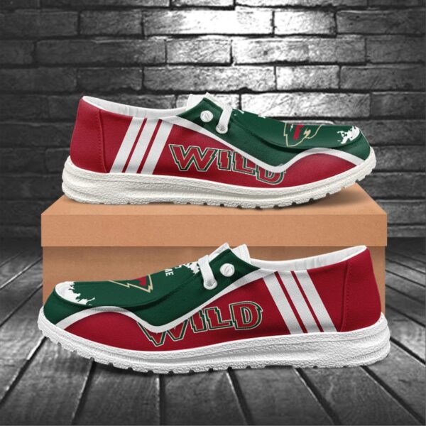 Tubopro Minnesota Wild Hey Dude Shoes For Men And Women - Image 5