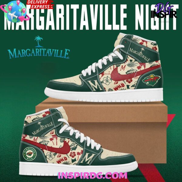 Tubopro Minnesota Wild High Sneakers Shoes For Men And Women