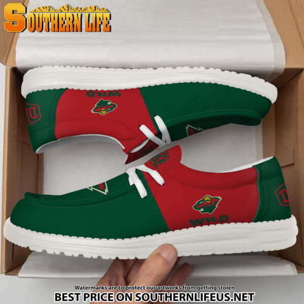 Tubopro Minnesota Wild Personalized Hey Dude Shoes For Men And Women - Image 3
