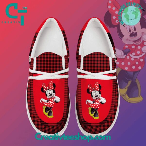 Tubopro Minnie Mouse Personalized Hey Dude Shoes For Men And Women - Image 3