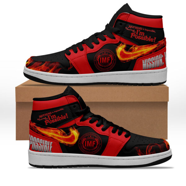 Tubopro Mission Possible AJ1 High Sneakers Shoes For Men And Women
