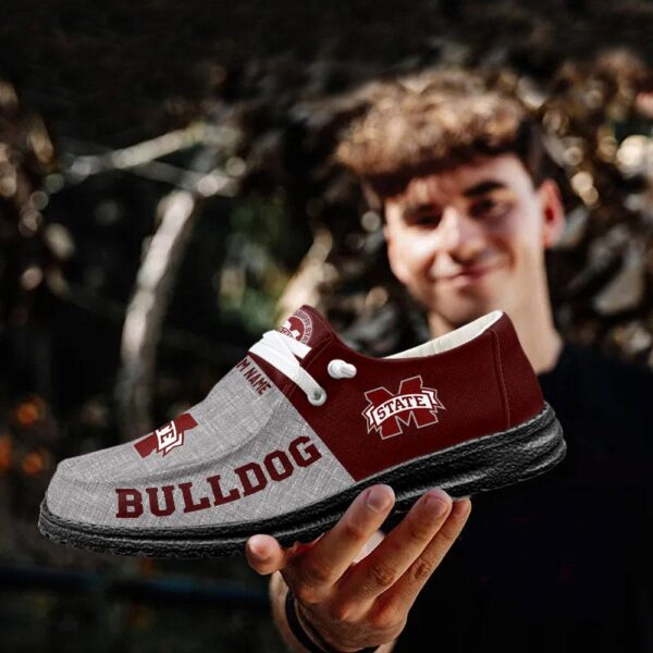 Tubopro Mississippi State Bulldogs Hey Dude Shoes For Men And Women - Image 3
