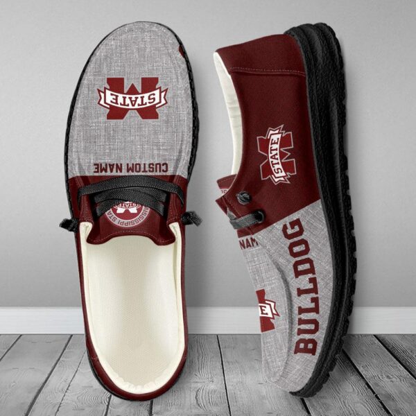 Tubopro Mississippi State Bulldogs Hey Dude Shoes For Men And Women - Image 6