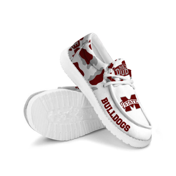 Tubopro Mississippi State Bulldogs Hey Dude Shoes For Men And Women - Image 4