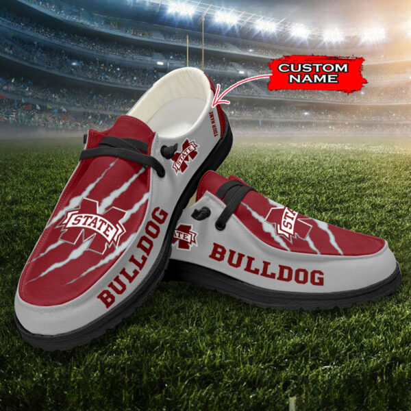Tubopro Mississippi State Bulldogs Hey Dude Shoes For Men And Women - Image 2