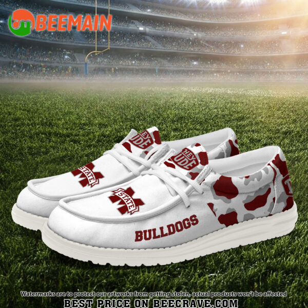 Tubopro Mississippi State Bulldogs Hey Dude Shoes For Men And Women - Image 2