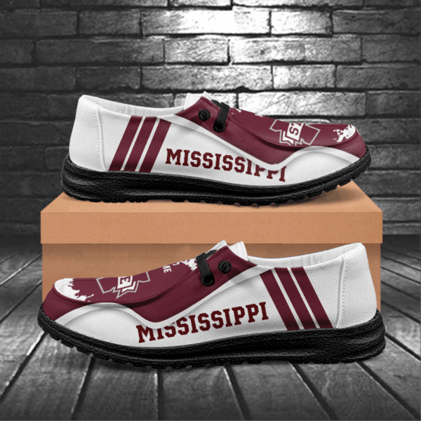Tubopro Mississippi State Bulldogs Hey Dude Shoes For Men And Women - Image 6