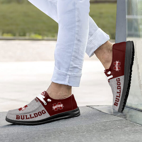 Tubopro Mississippi State Bulldogs Hey Dude Shoes For Men And Women - Image 7