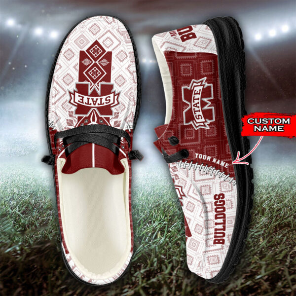 Tubopro Mississippi State Bulldogs Personalized Hey Dude Shoes For Men And Women - Image 3
