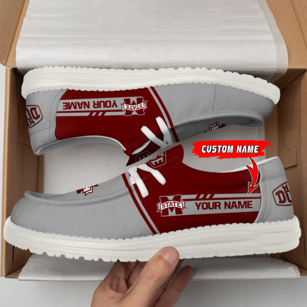 Tubopro Mississippi State Bulldogs Personalized Hey Dude Shoes For Men And Women - Image 2