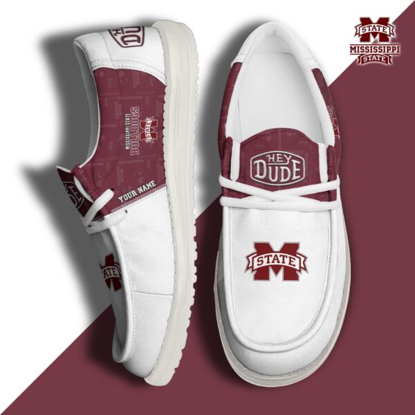 Tubopro Mississippi State Bulldogs Personalized Hey Dude Shoes For Men And Women