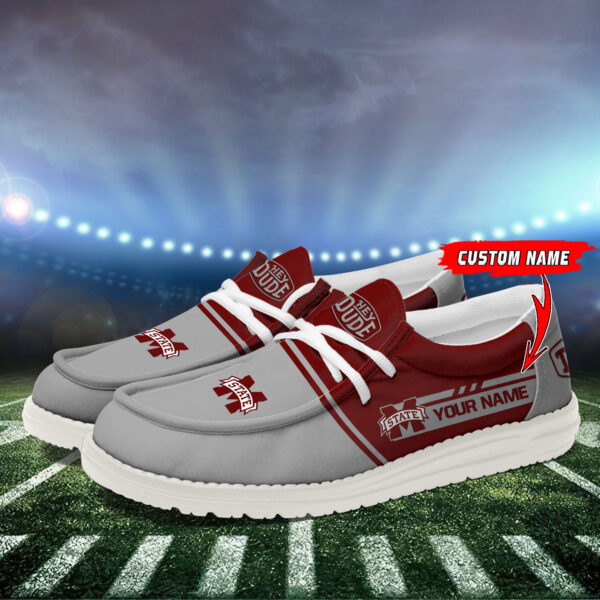 Tubopro Mississippi State Bulldogs Personalized Hey Dude Shoes For Men And Women - Image 3