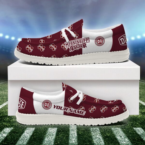 Tubopro Mississippi State Bulldogs Personalized Hey Dude Shoes For Men And Women - Image 2
