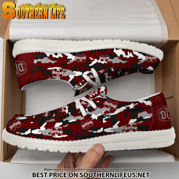 Tubopro Mississippi State Bulldogs Personalized Hey Dude Shoes For Men And Women - Image 4