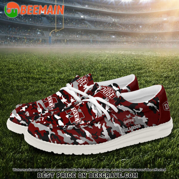 Tubopro Mississippi State Bulldogs Personalized Hey Dude Shoes For Men And Women - Image 2